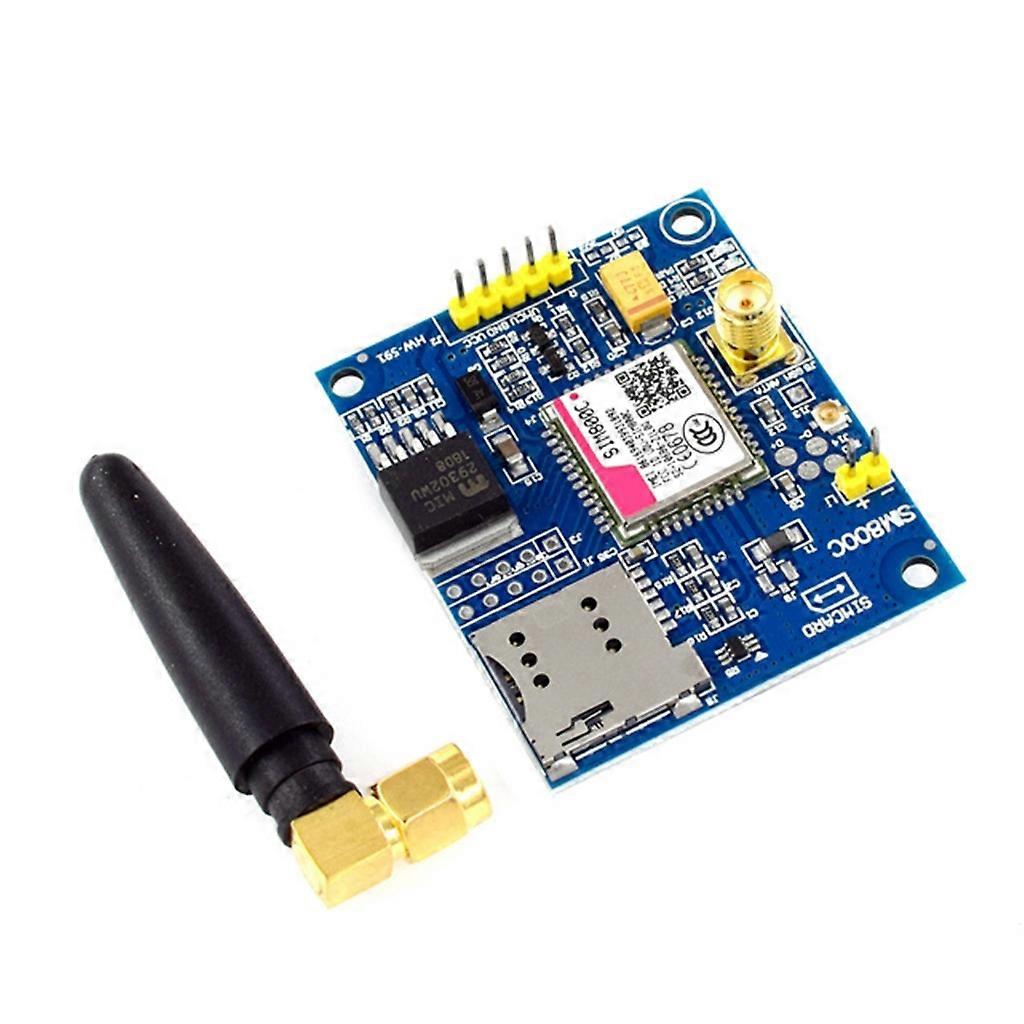 SIM800A كيت وحدة تمديد لاسلكية GSM جي بي آر إس STM32 لوحة الهوائي اختبارها