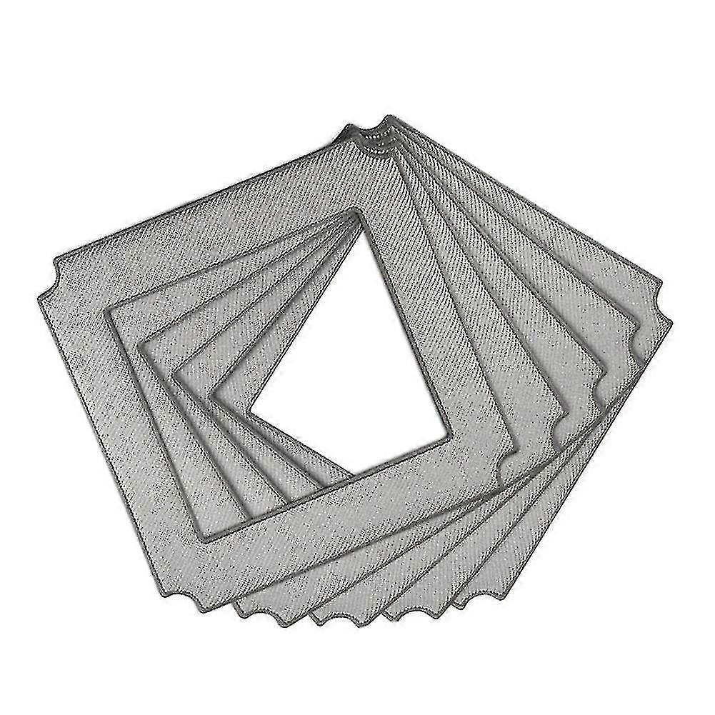 5 Pcs Microfiber Mop Cloth Replacement Parts Compatible With Ecovacs Robotics