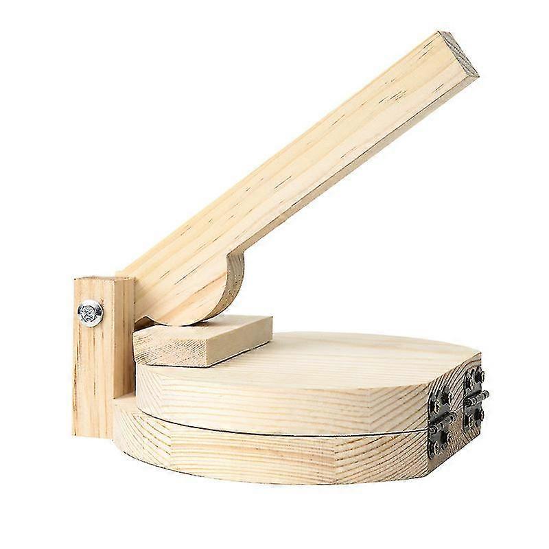 Wooden Tortilla Press Dumpling Pizza Dough Kitchen Press Tool