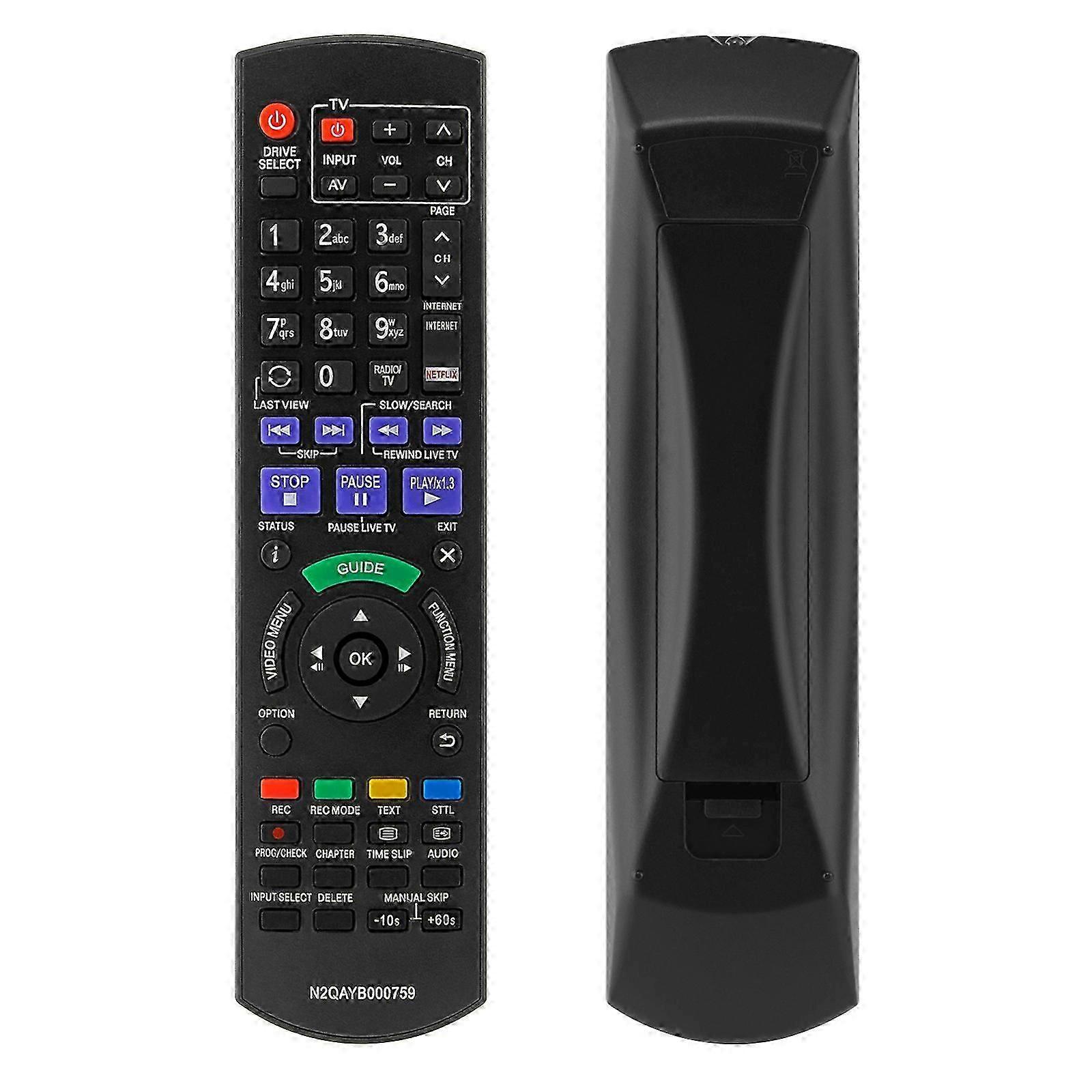 New Remote Control N2qayb000759 Use For Panasonic Dvd Recorder