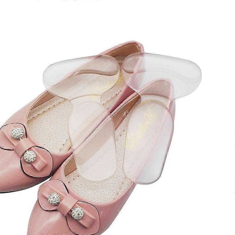 T - type silicone anti - slip foot heel protection liner insoles