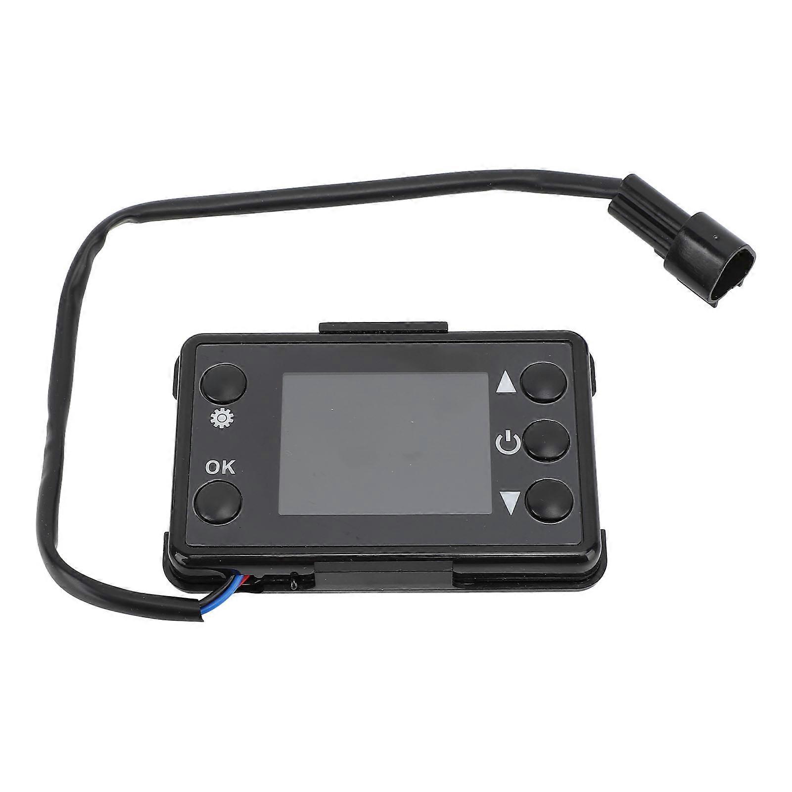 Heater switch for diesel car with LCD display and high sensitivity