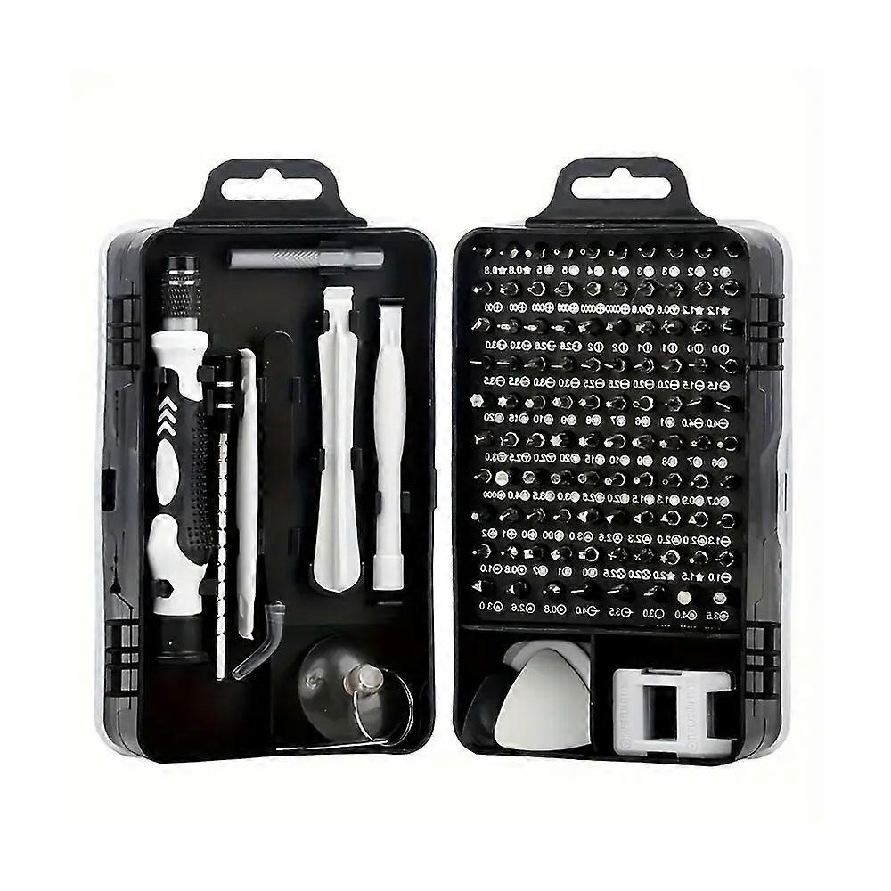 115 in 1 Carbon Steel Screwdriver Set (Simplified Version, Gray)