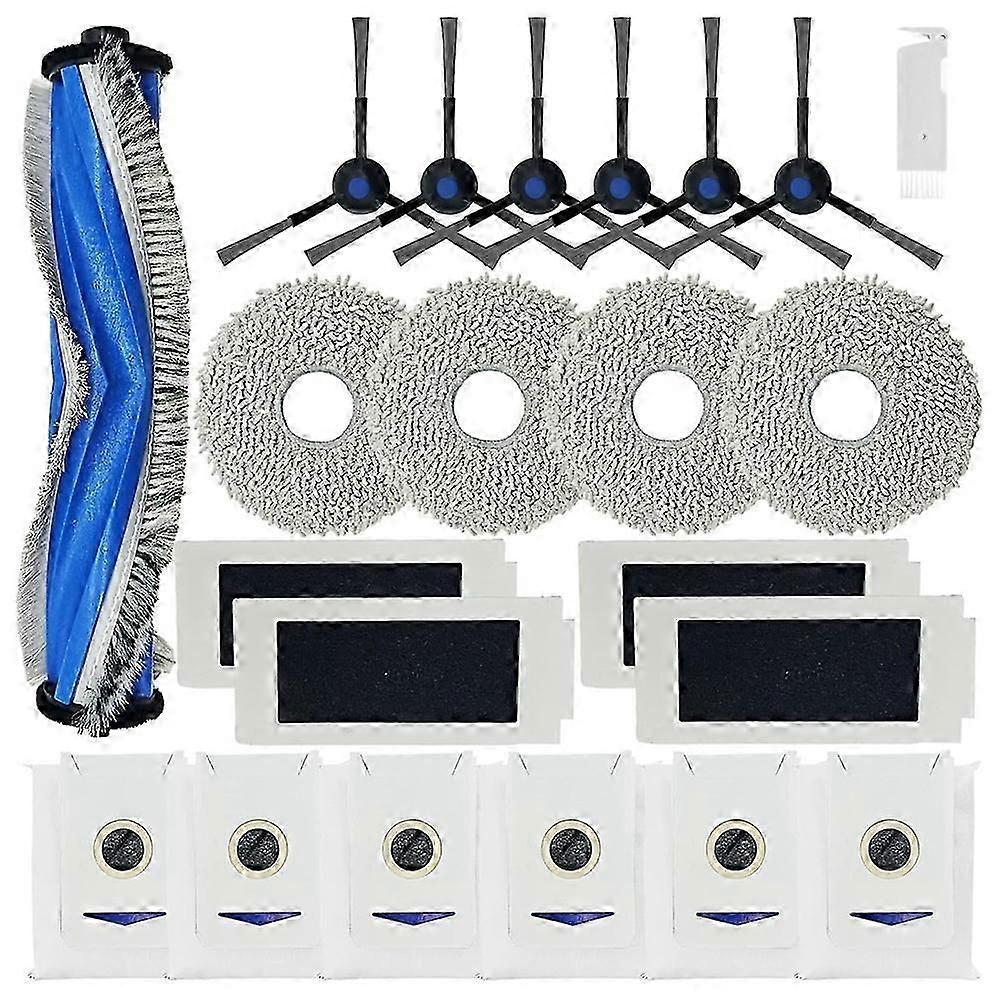 For T30S/ T30S COMBO Robot Vacuum Cleaner Accessory Spare Parts Kit Main / Side Brush, Filter, Mop