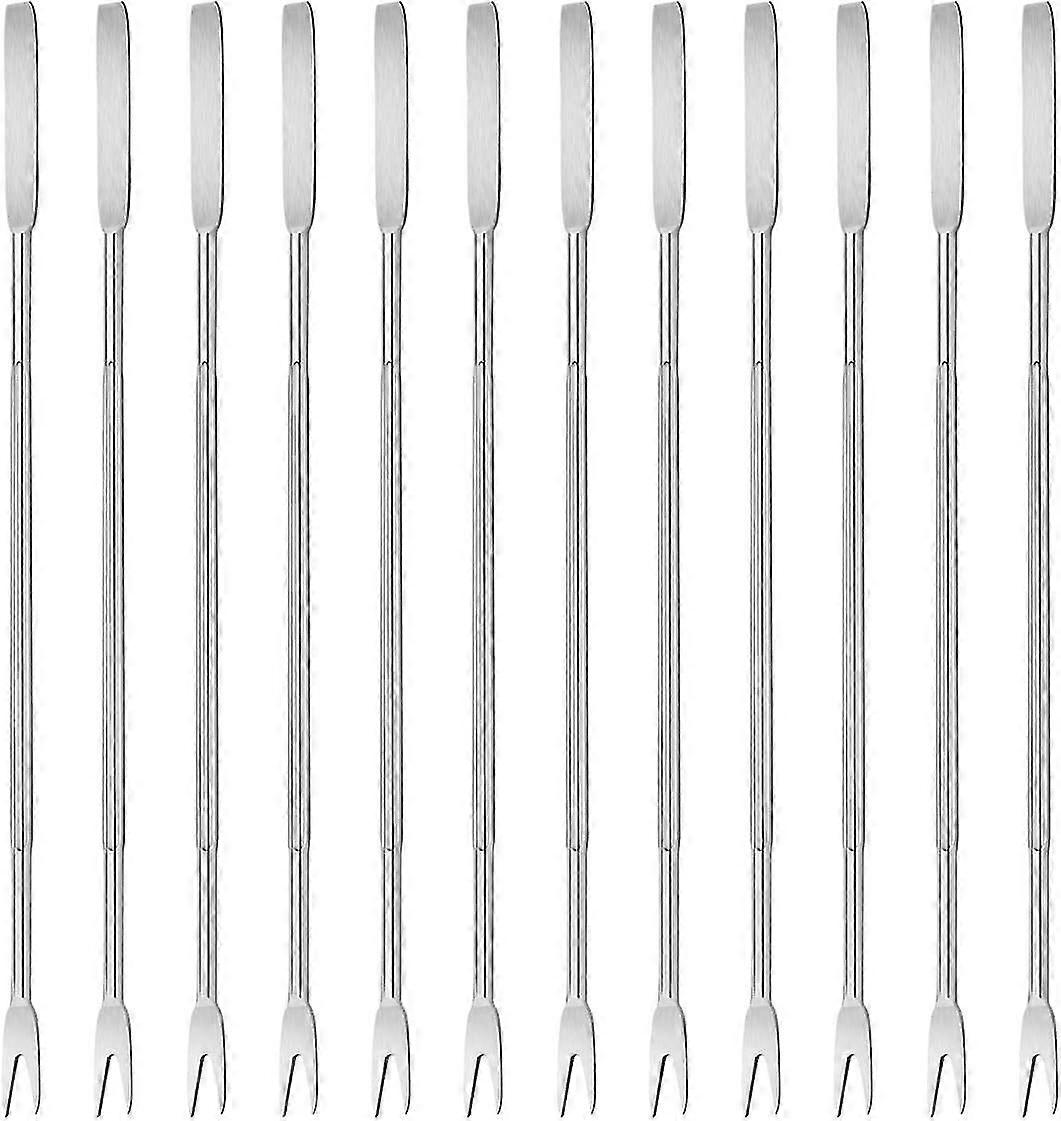 12pcs Seafood Craer Stainless Steel Shellfish Crab Forks And Kitchen Nutcraer Tool