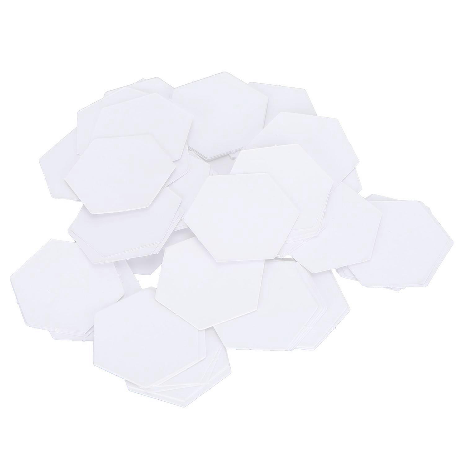 100Pcs PatchWork Template Hex Paper Modelboard Quilting Sewing Craft DIY Stitching Tool(22mm  Hex )
