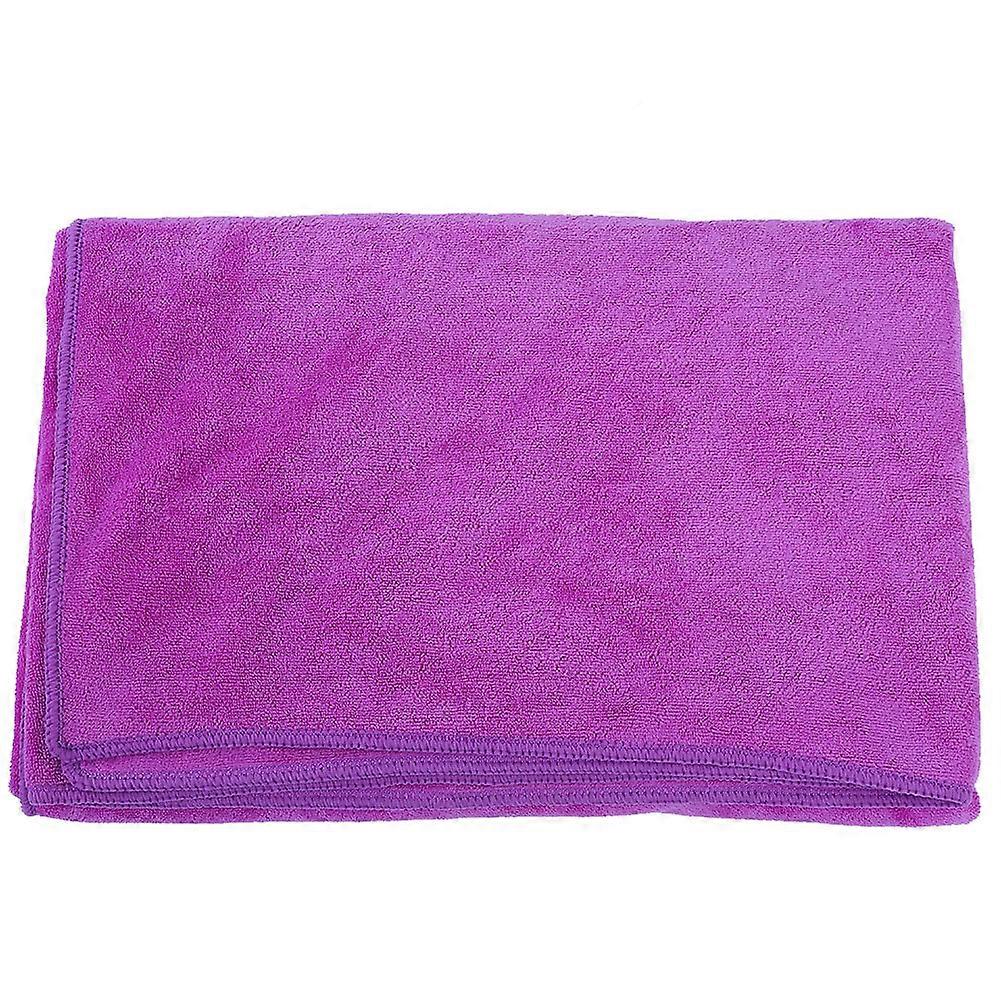 1 pcs Microfiber Soft Quick Drying Solid Color Bath Towel