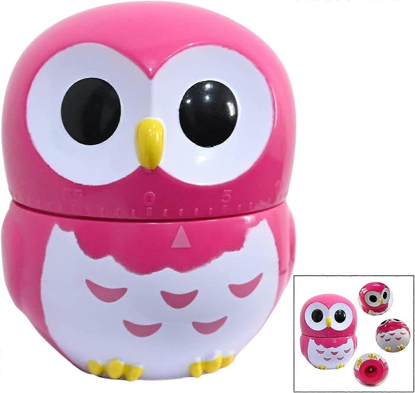 Digital Kitchen Timer, 55 Minute Mechanical Kitchen Timer with Sound Muzzle Cute Timer