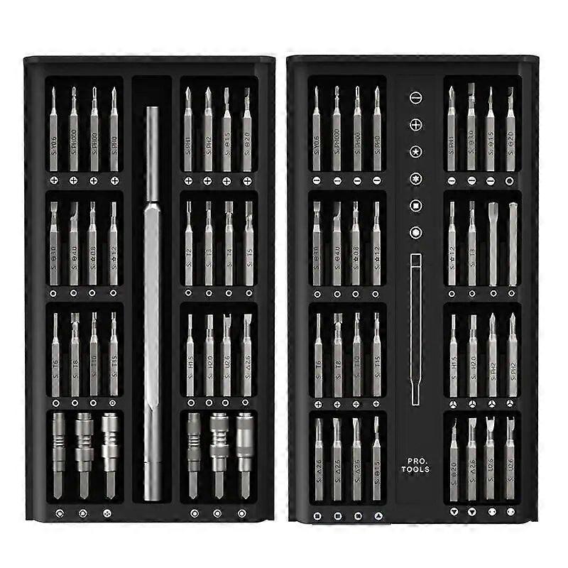 63 in 1 Magnetic Screwdriver Set Bit Kit Precision Electronics Computer PC Phone Disassembly Multifunctional Maintenance Tool