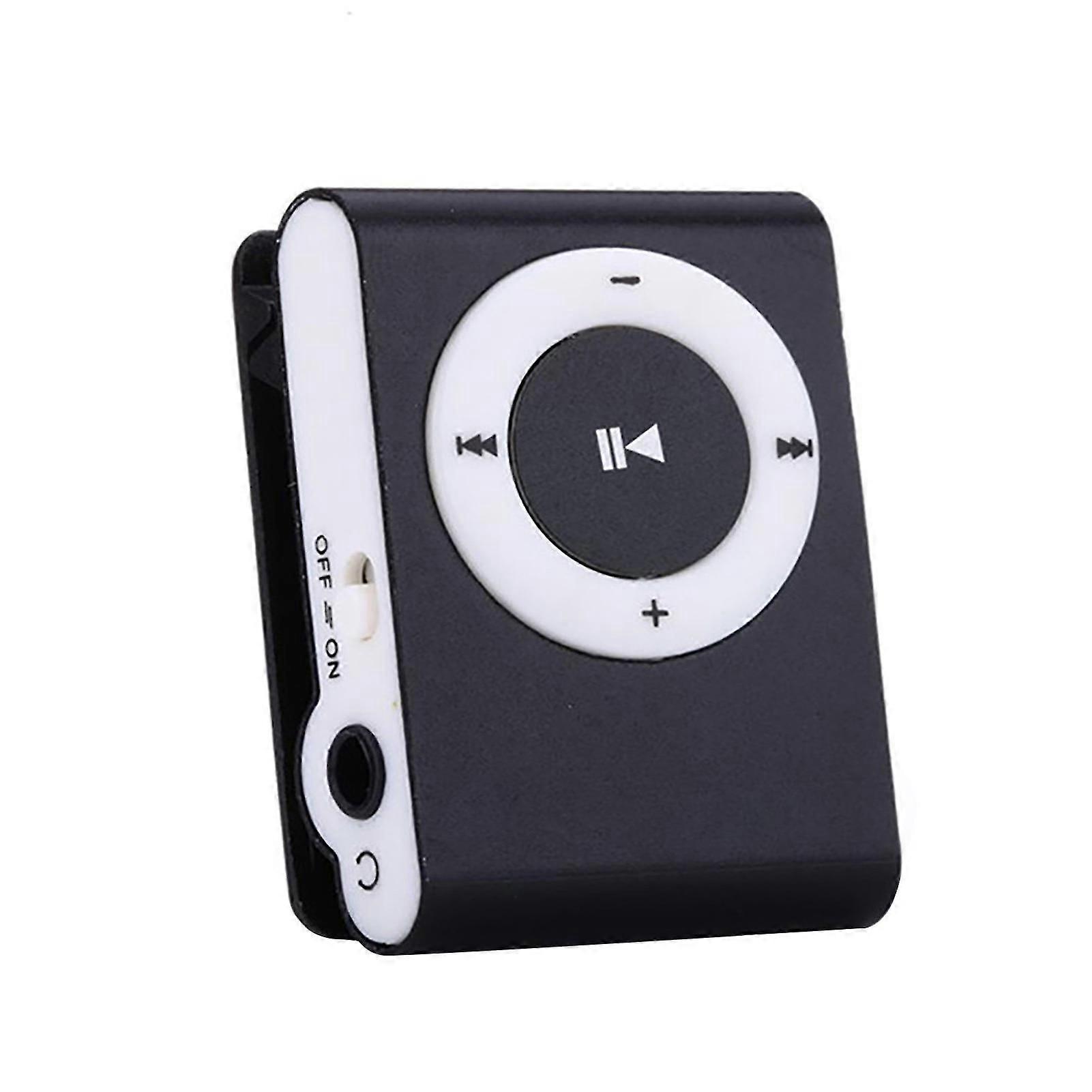 مشغل MP3 صغير محمول TF فتحة بطاقة مشبك معدني USB رياضة الموسيقى الرقمية Walkman للتشغيل