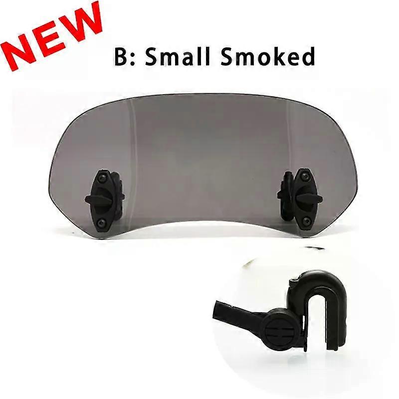 Universal Motorcycle Risen Adjustable Wind Screen Extension Windshield Spoiler Air Deflector compatible for    SUZUK MAXP