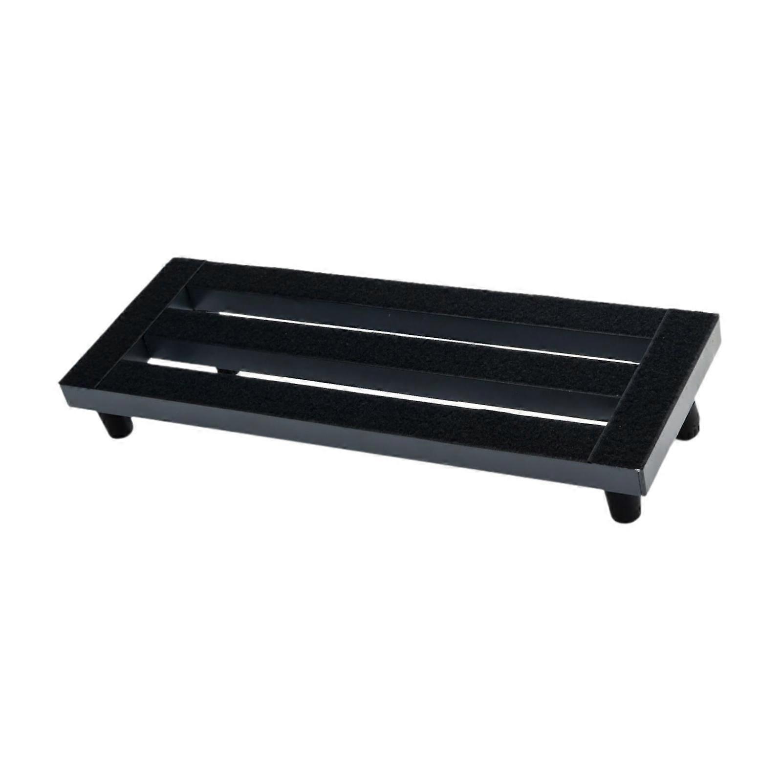 Gitarr Effekt Pedal Driven Pedal Board för bas Elgitarr Tillbehör 50x18cm