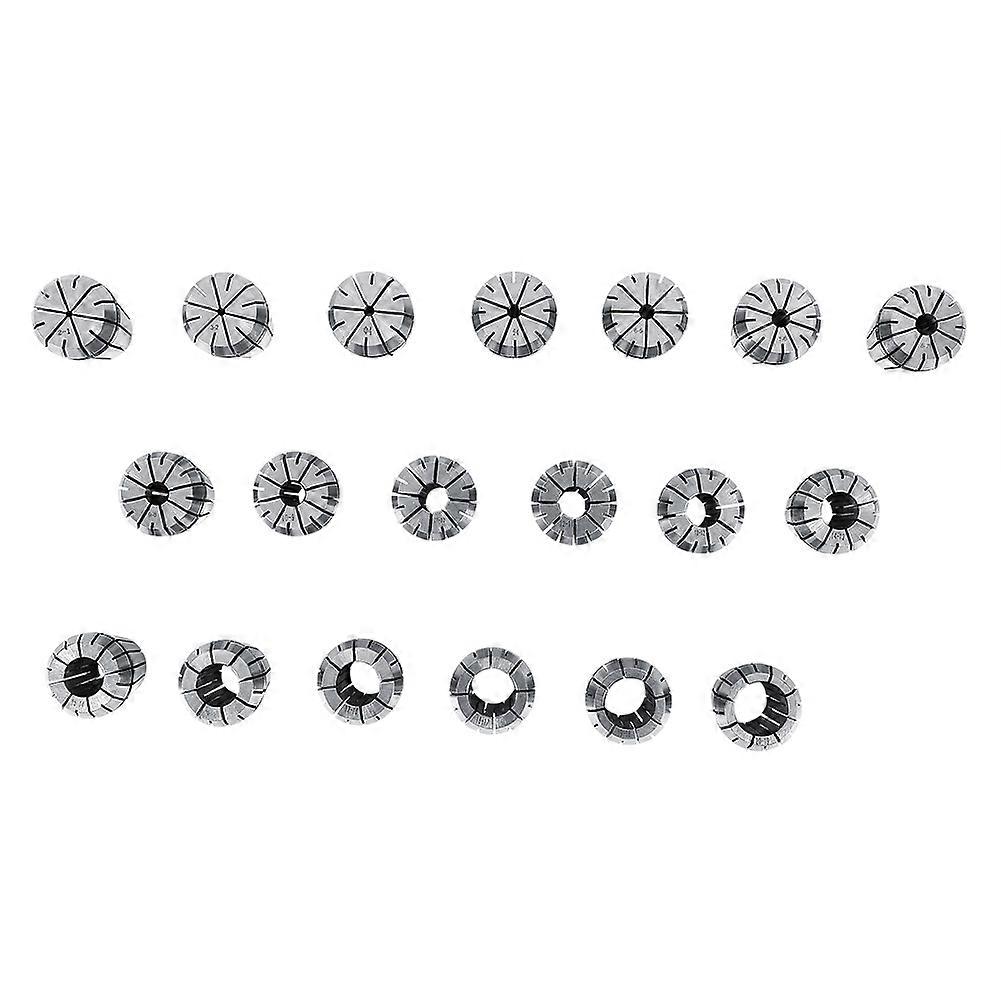 Details about 19pcs ER32 Collet Chucks for CNC Milling Machine