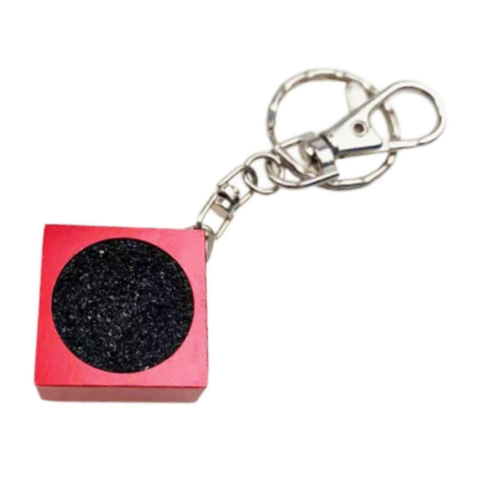 Pool Cue Tip Sander Keyring Multifunctional Sturdy Billiards Cue Accessories