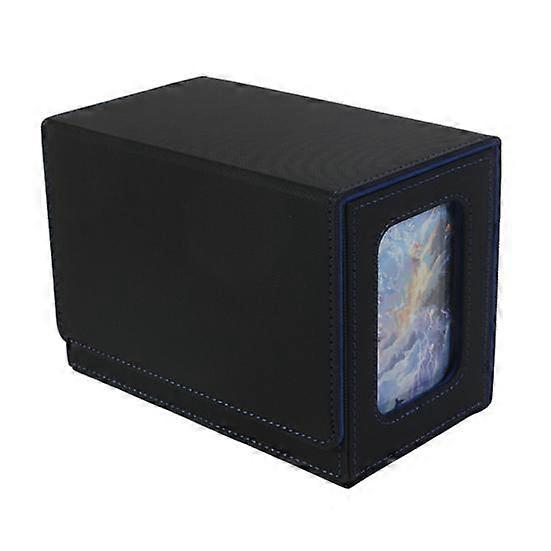 Large Capacity Card Storage Box Shockproof Scratch-Resistant Wide Mouth Design Easy Access Magnetic Closure Deck Box Card Holder