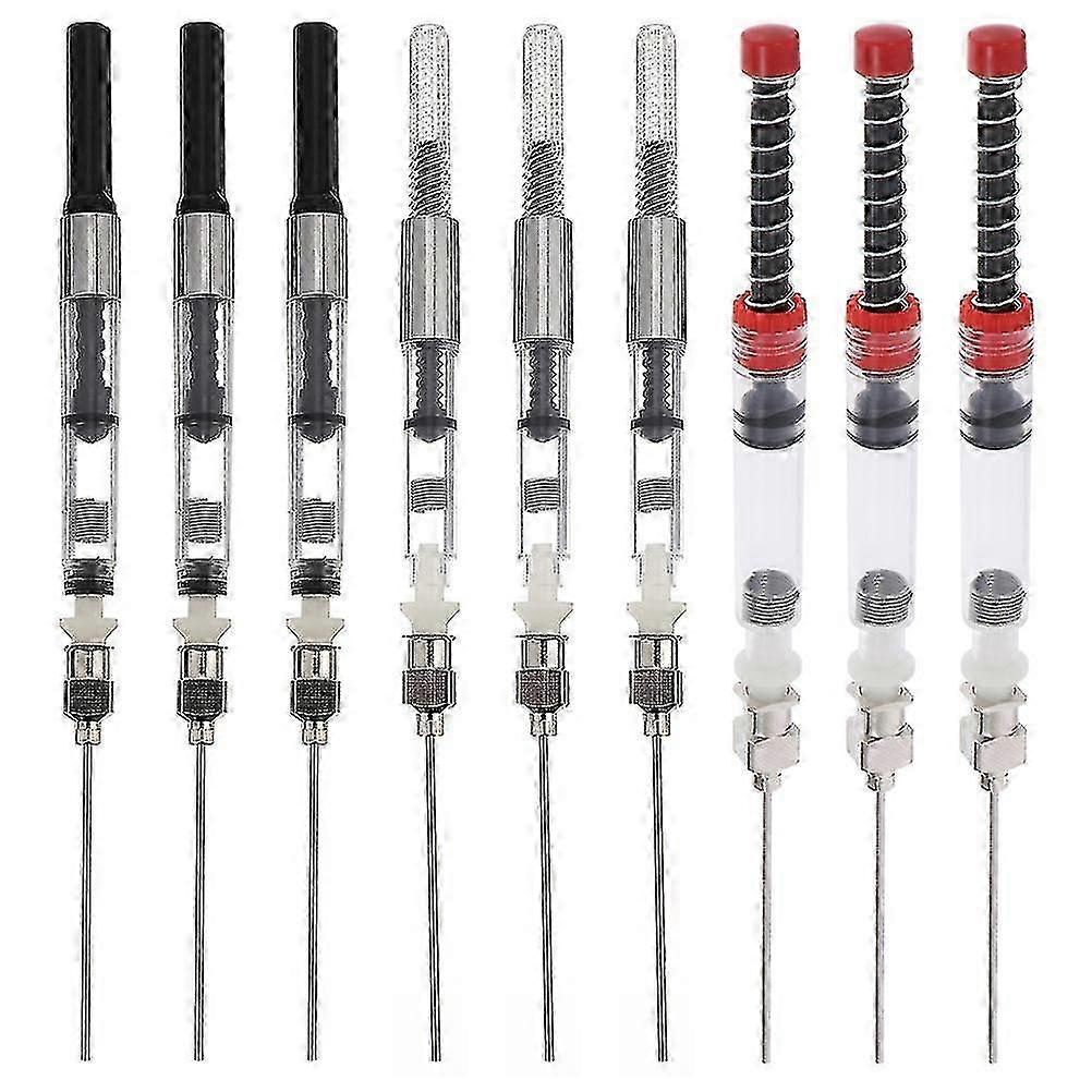 9 db-os töltőtoll-töltelékes toll tinta segédelnyelő tintatoll eszköz