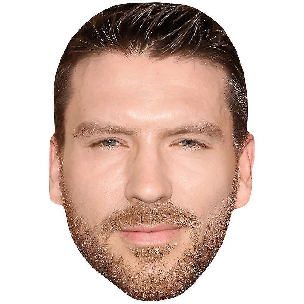 Jesse Kove (Beard) Celebrity Mask, Flat Card Face