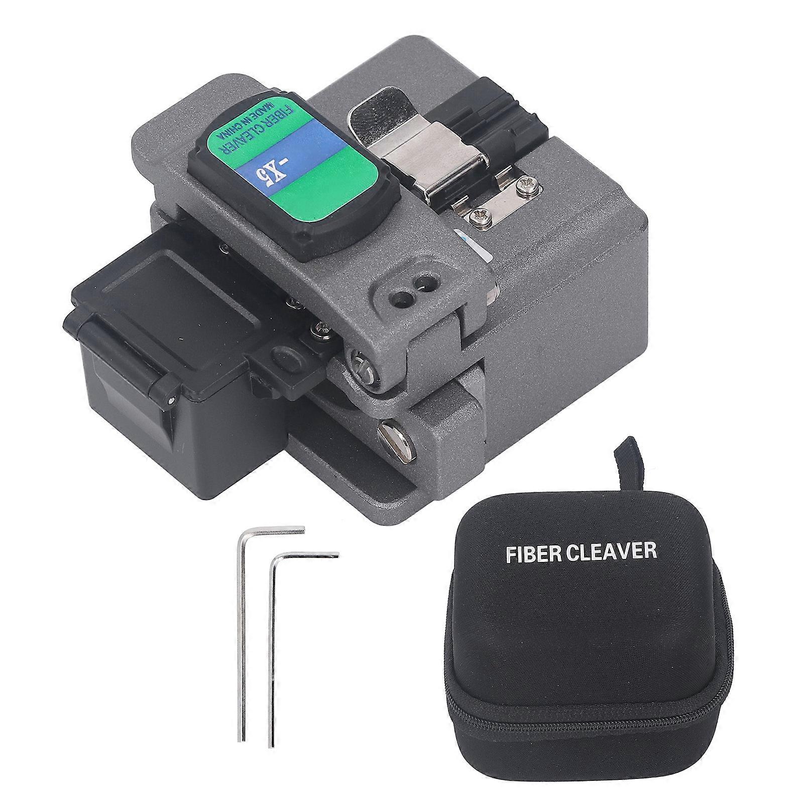 Fiber Optic Cleaver Auto Blade Return 0.5° 3 in 1 Optical Fiber Cutter Splicing Cutting Tool