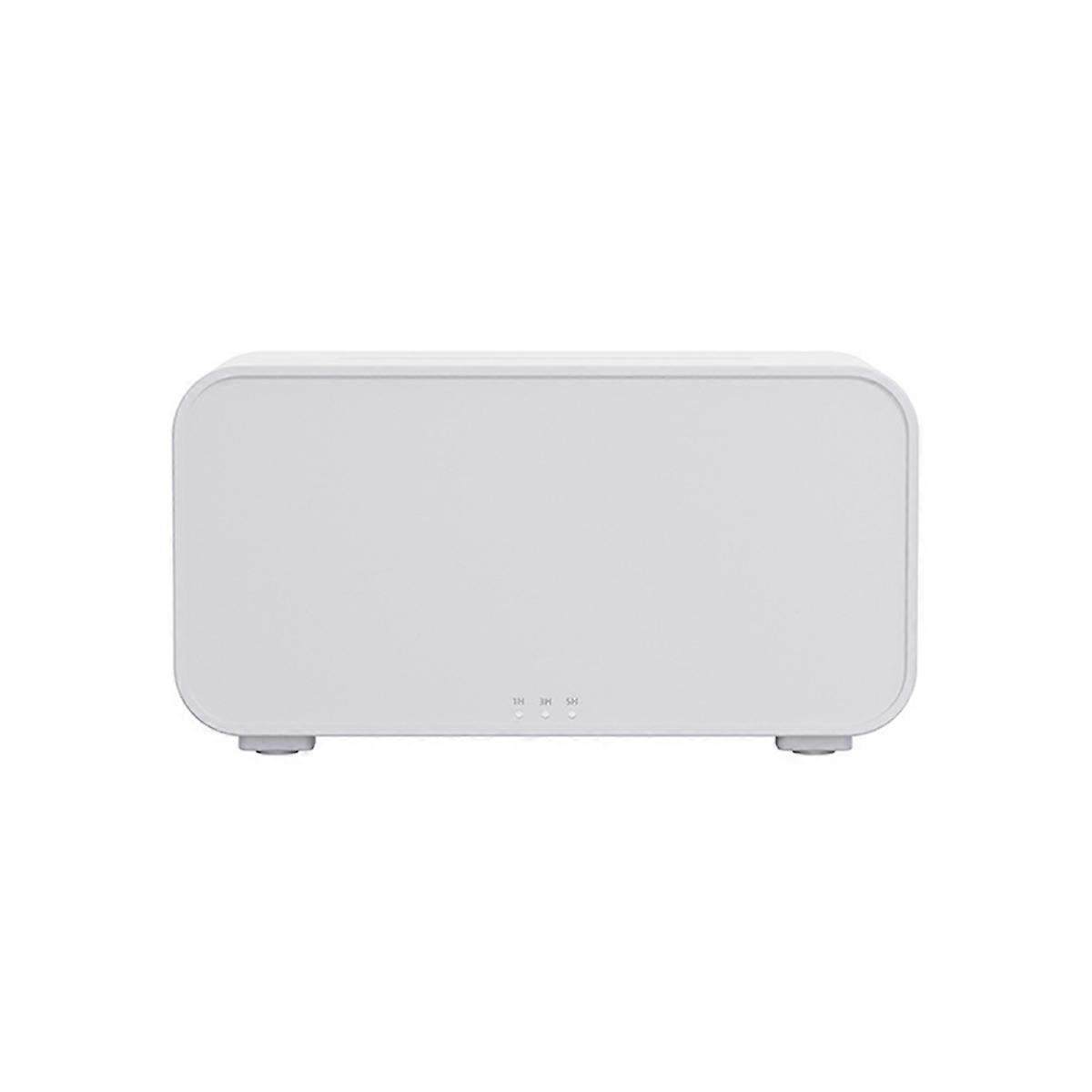 7 Colorful Humidifier Flame Aromatherapy Oil Diffusers for Home 120ml Humidifier Desktop Atmosphere Night Light White