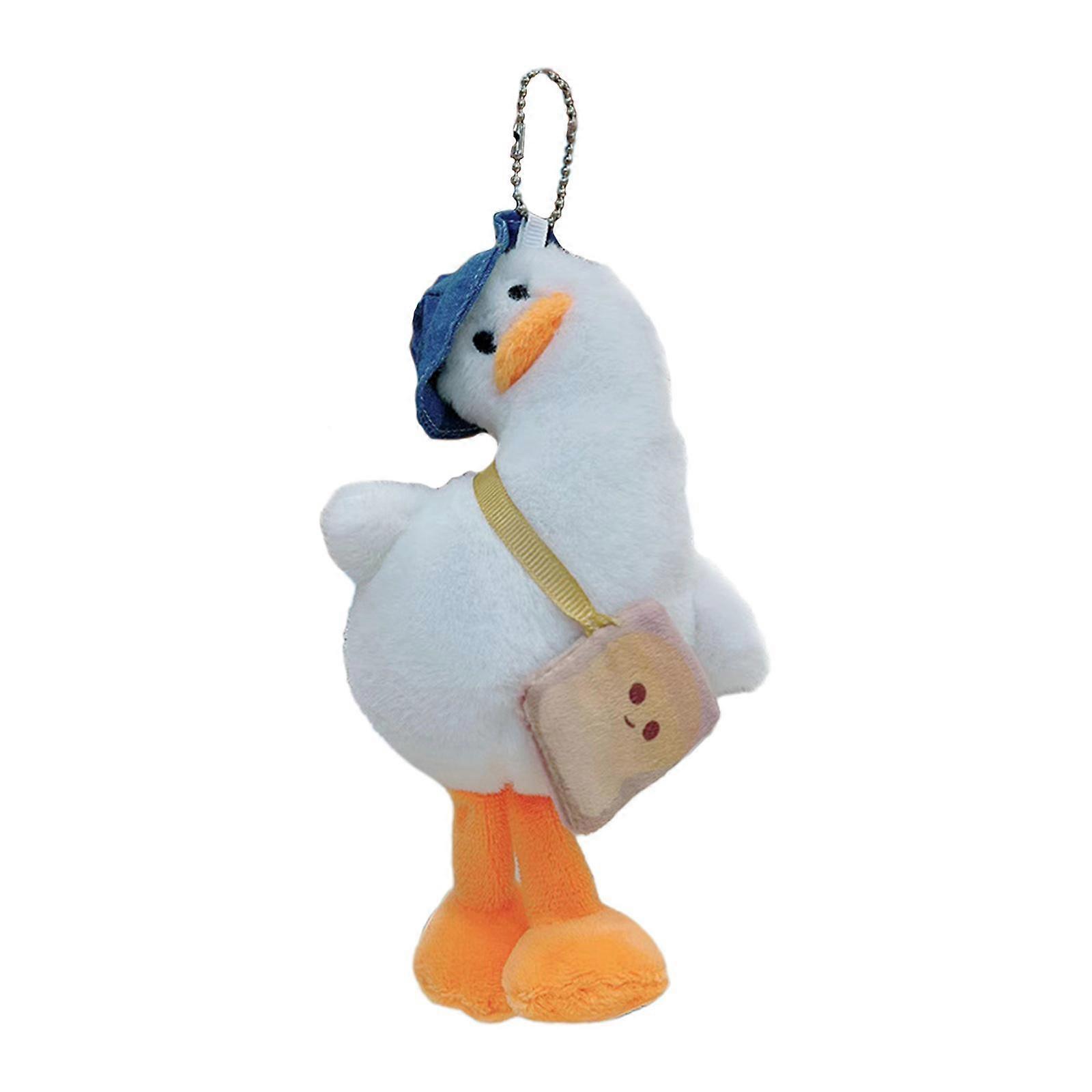 Duck Keychain Duck Stuffed Toy Duck Plush Toy for Tote Car Goody Bags Filler