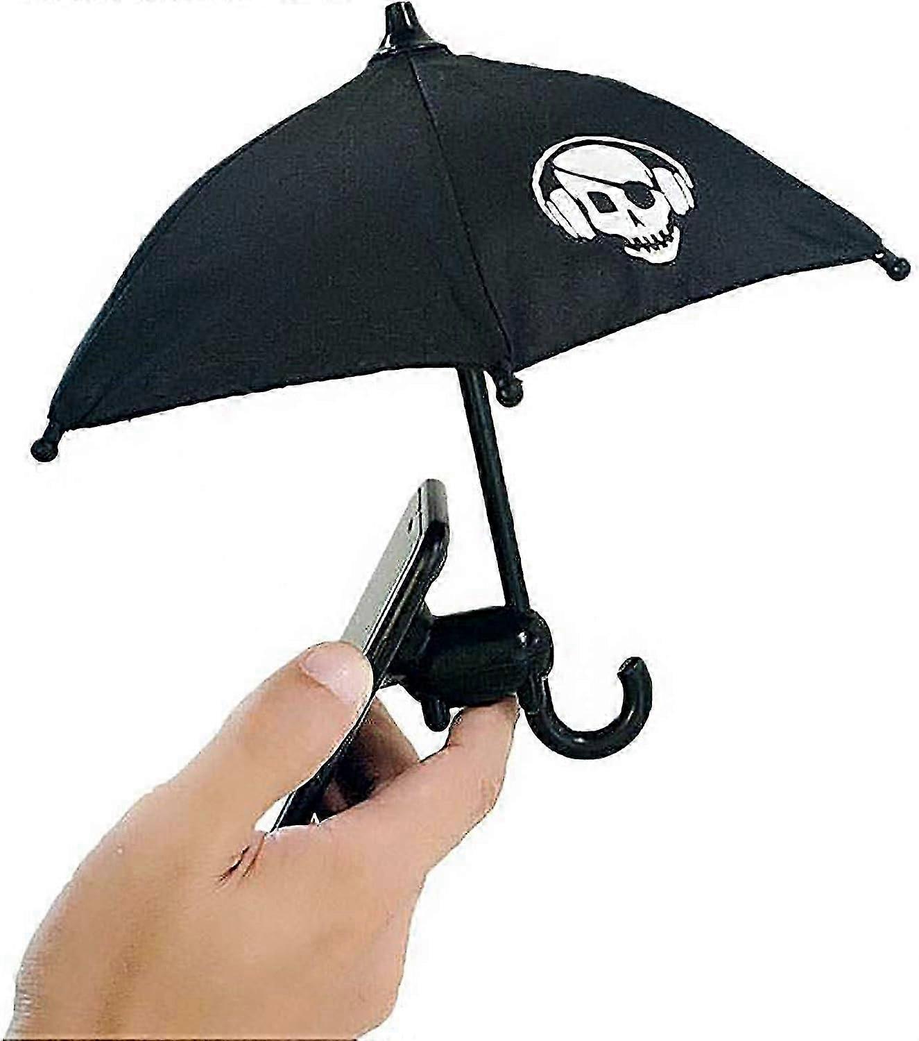 Umbrella for Phone with Universal Adjustable Piggy Suction Cup Stand, Sun Shade for Phone, iPad, iPhone, Kindle Blocking Glare Anti-Reflection