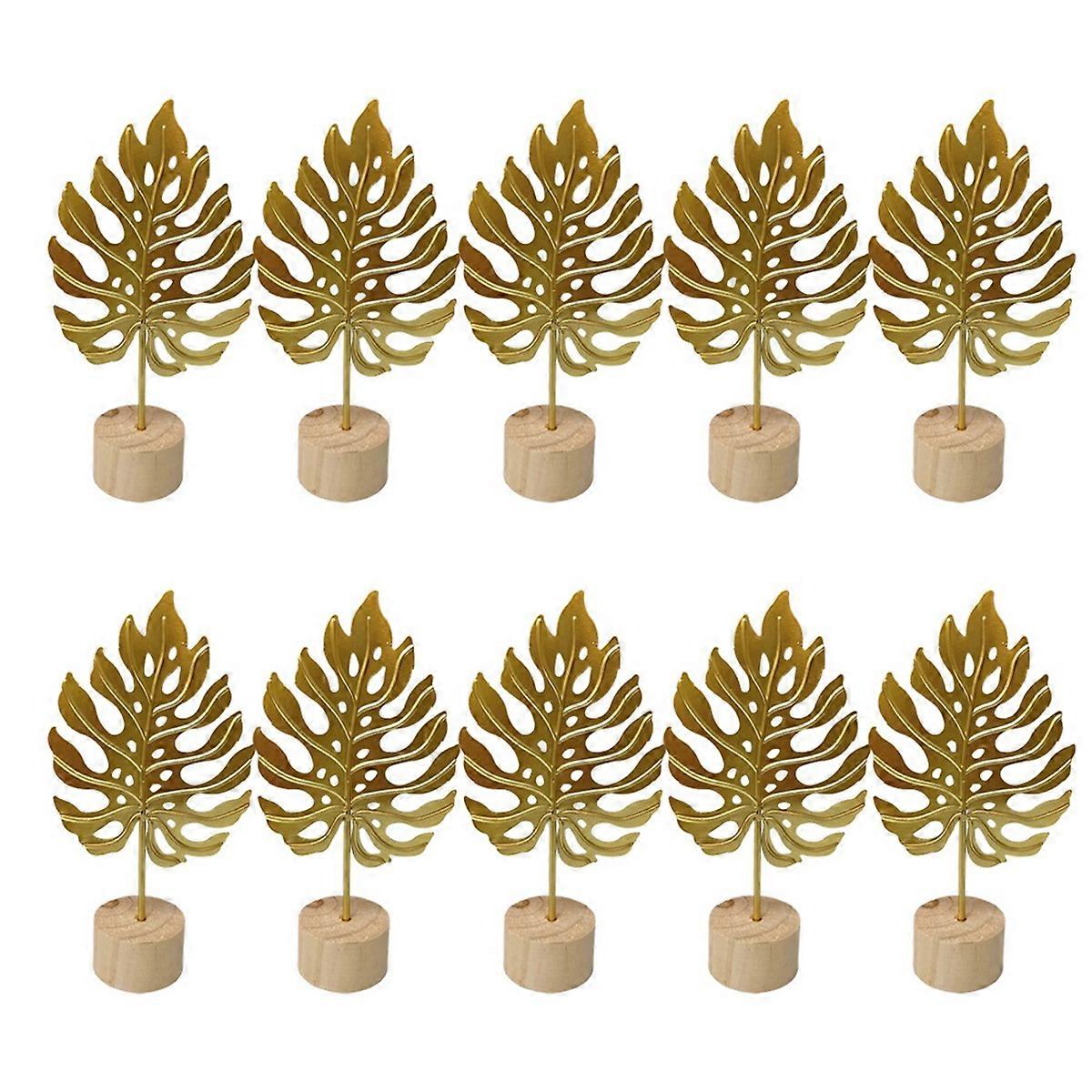 Nordic style golden iron ornaments wedding party metal crafts B
