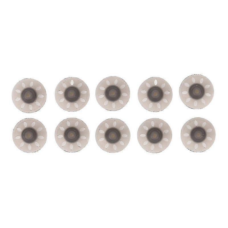 10pcs Hearing Device Domes Sound Amplifier Small Open Black Ear Tips Accessories For Phonak - MXBC