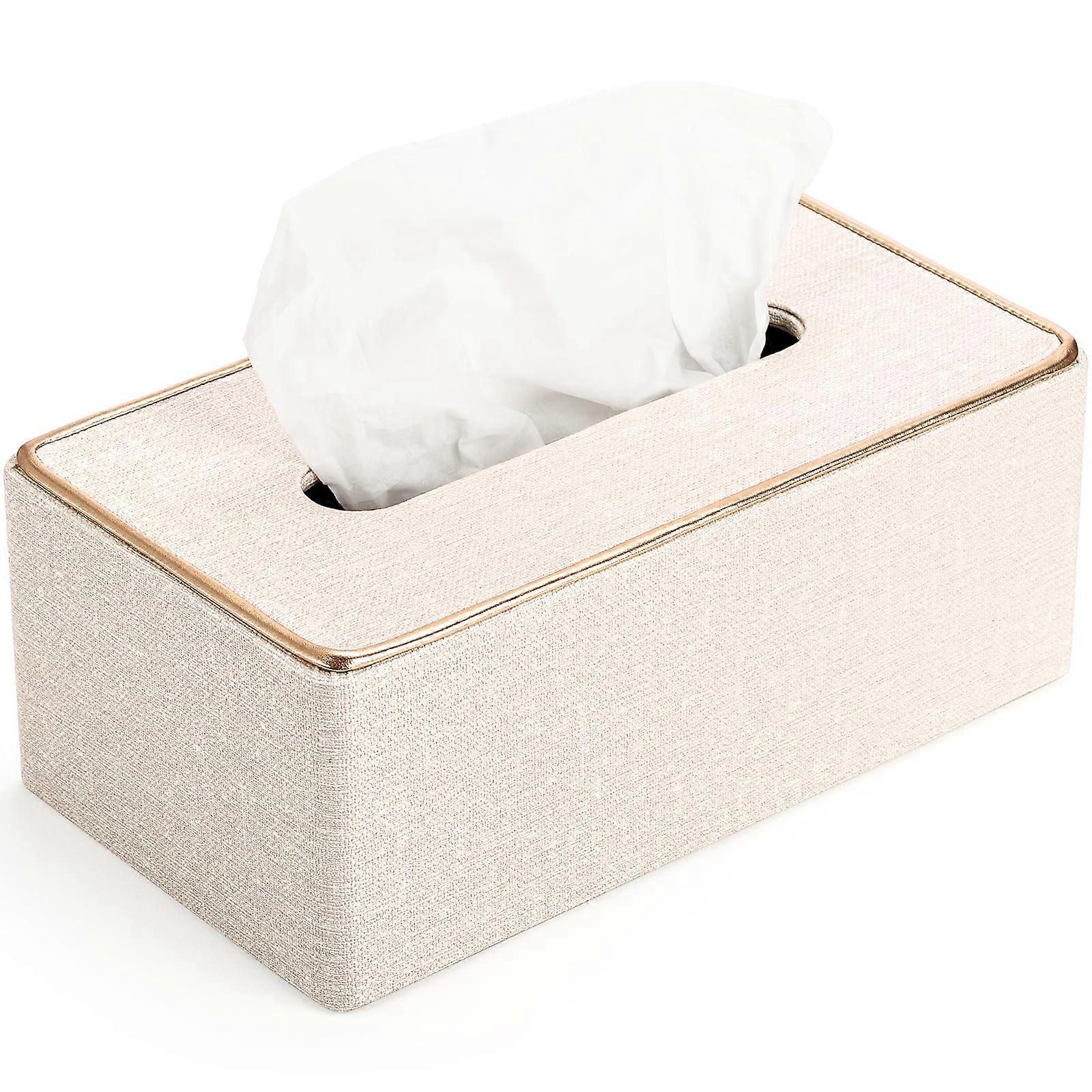 Decorative Tissue Box Cover 10 x 5.5 x 4.2 Inches - Stylish Home Accessory in Multiple Colors and Designs