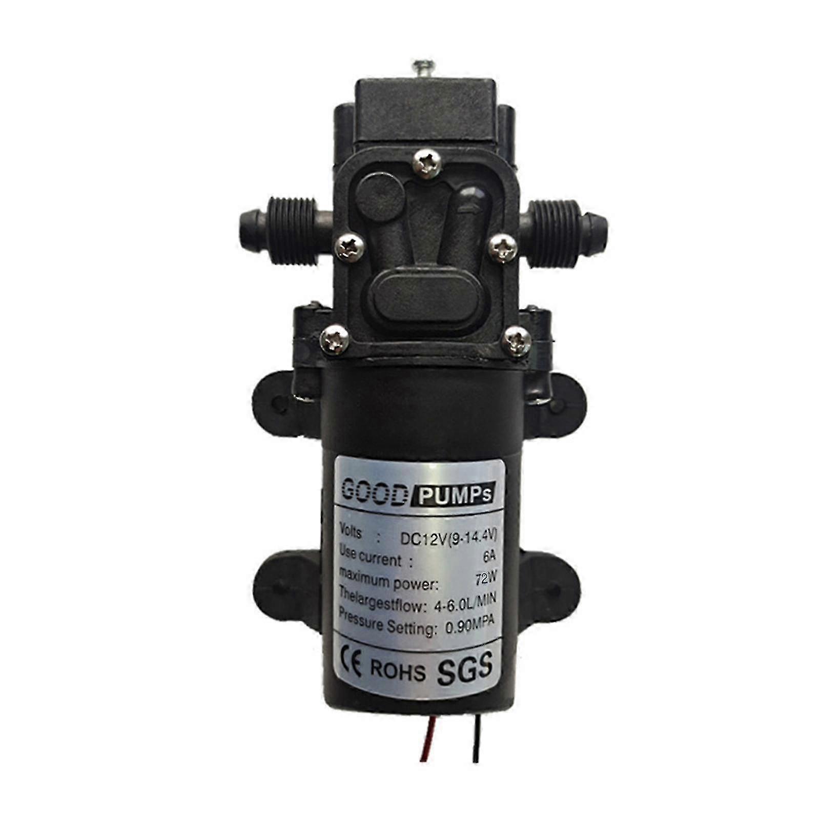 12V DC Self-Priming Diaphragm Water Pump for Caravan, RV, Boat Pressure System