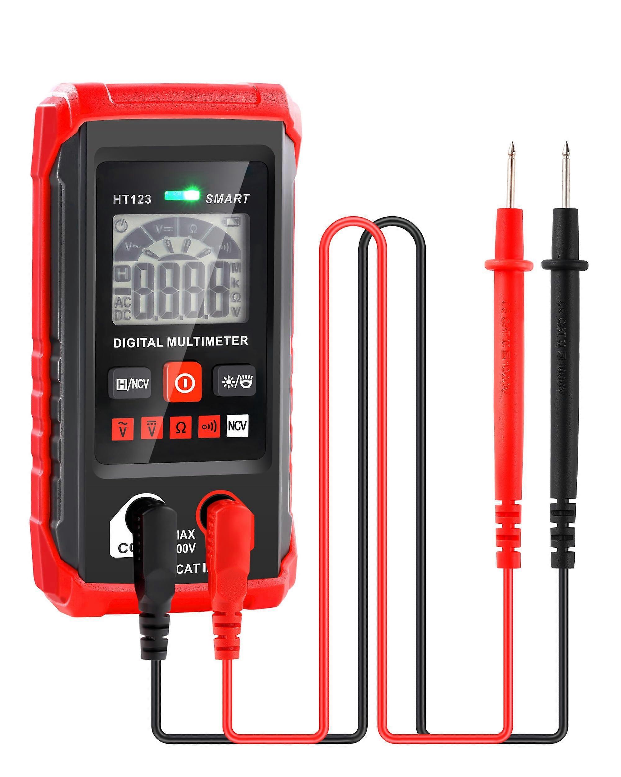 Digital Multimeter Auto Range, Voltage Measurement, Resistance Testing, and Continuity Testing for Electronics DIY
