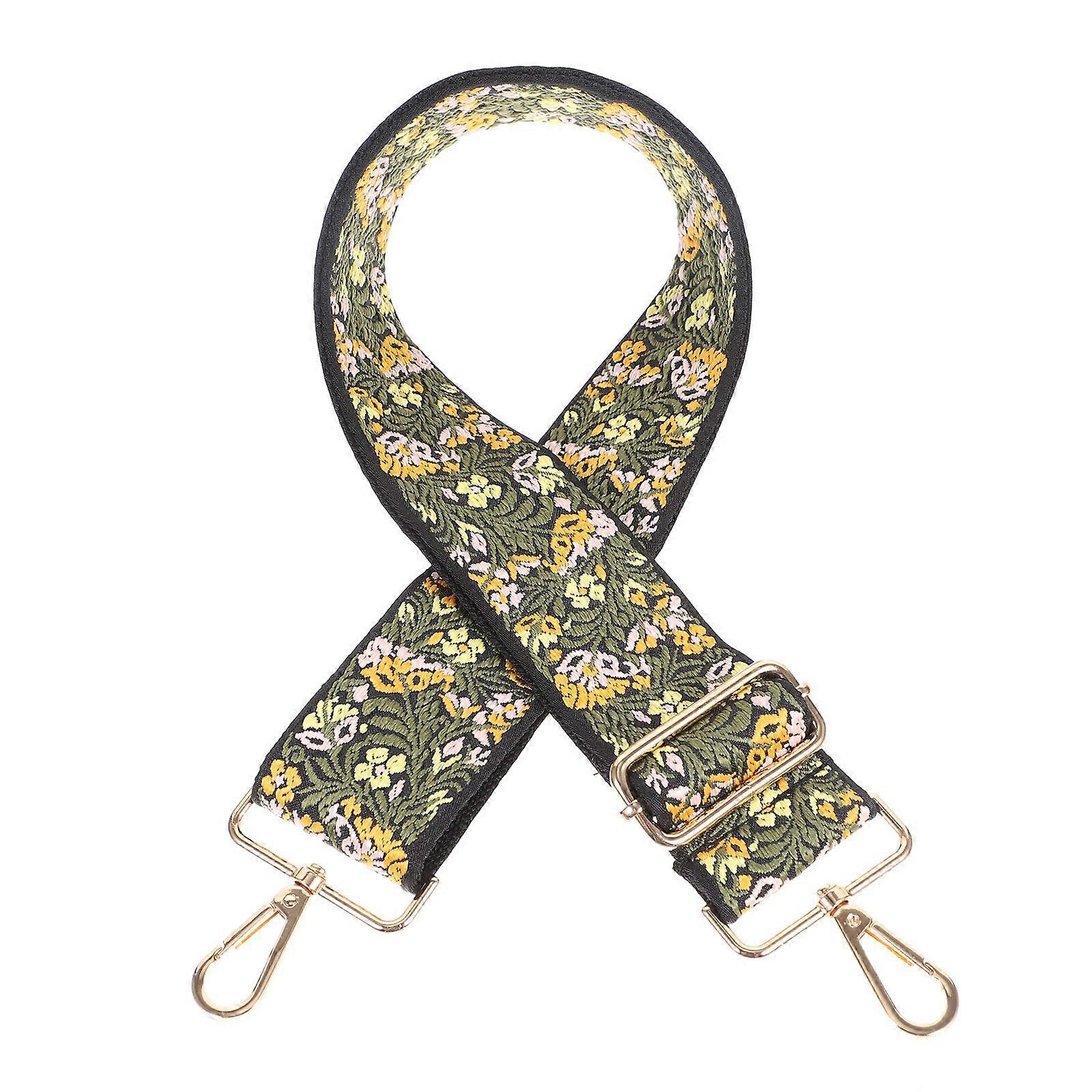 Adjustable Bag Shoulder Strap Ethnic Style Bag Replacement Strap Women Bag Strap