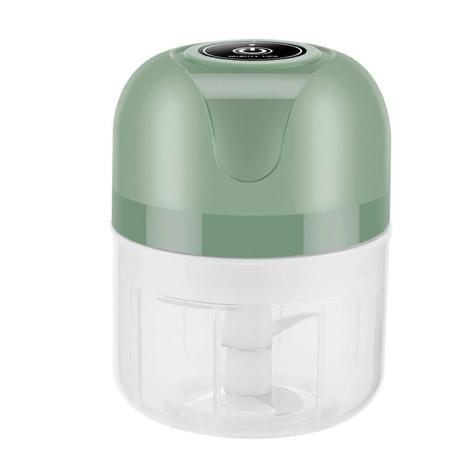 Electric Kitchen Food Chopper - USB Rechargeable Waterproof Garlic and Ginger Chopping Machine for Vegetables, Meat, Nuts, Green