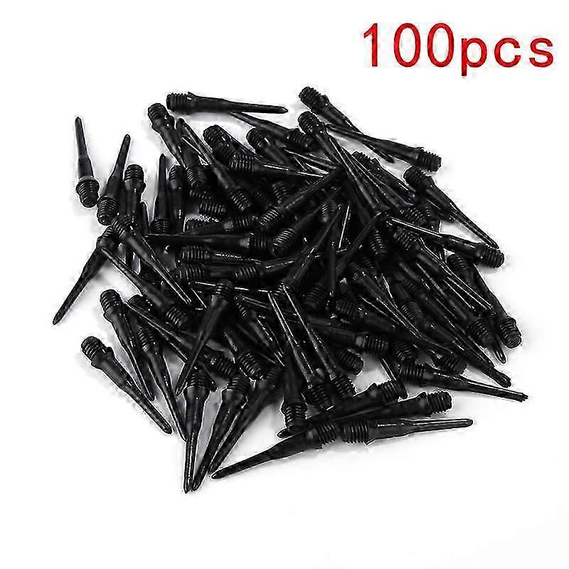 Apply 100PCS High Precision Electronic Dart Plastic Professional Dart Durable Soft Tip Points Needle Replacement Set Darts Accessories