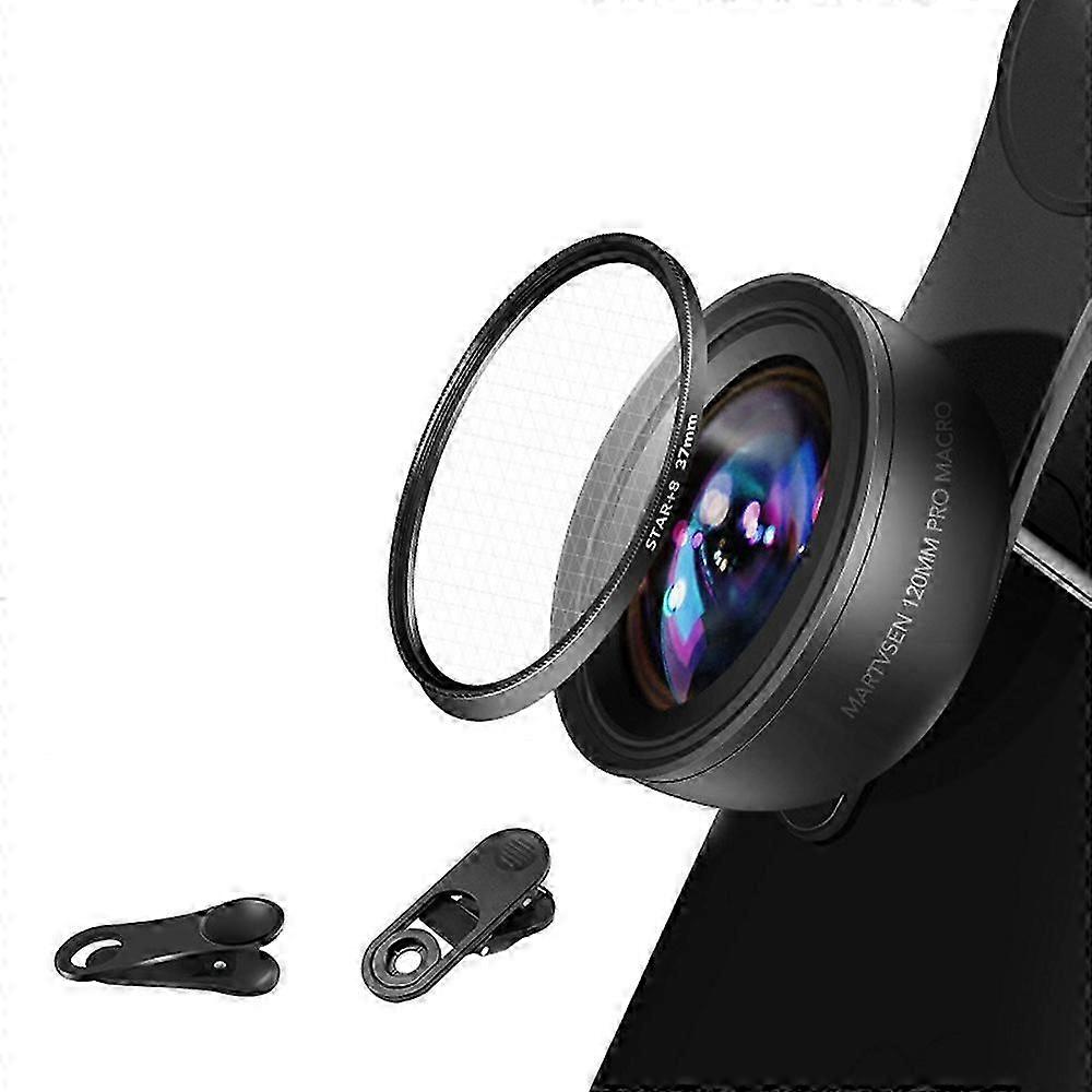 Martvsen M1 10x Magnification Universal Distortion Free Hd Macro Lens For Smartphones