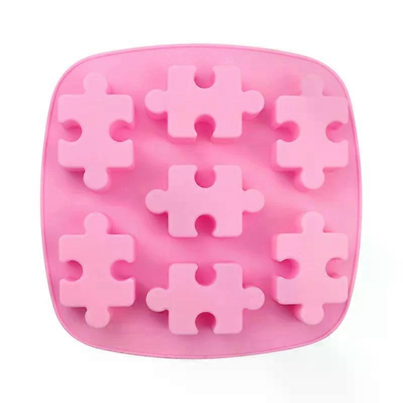 Puzzle Mold Ease Of Use Food Grade Silicone Reusable Creative High Demand Interesting Chocolate Making Pot Candy