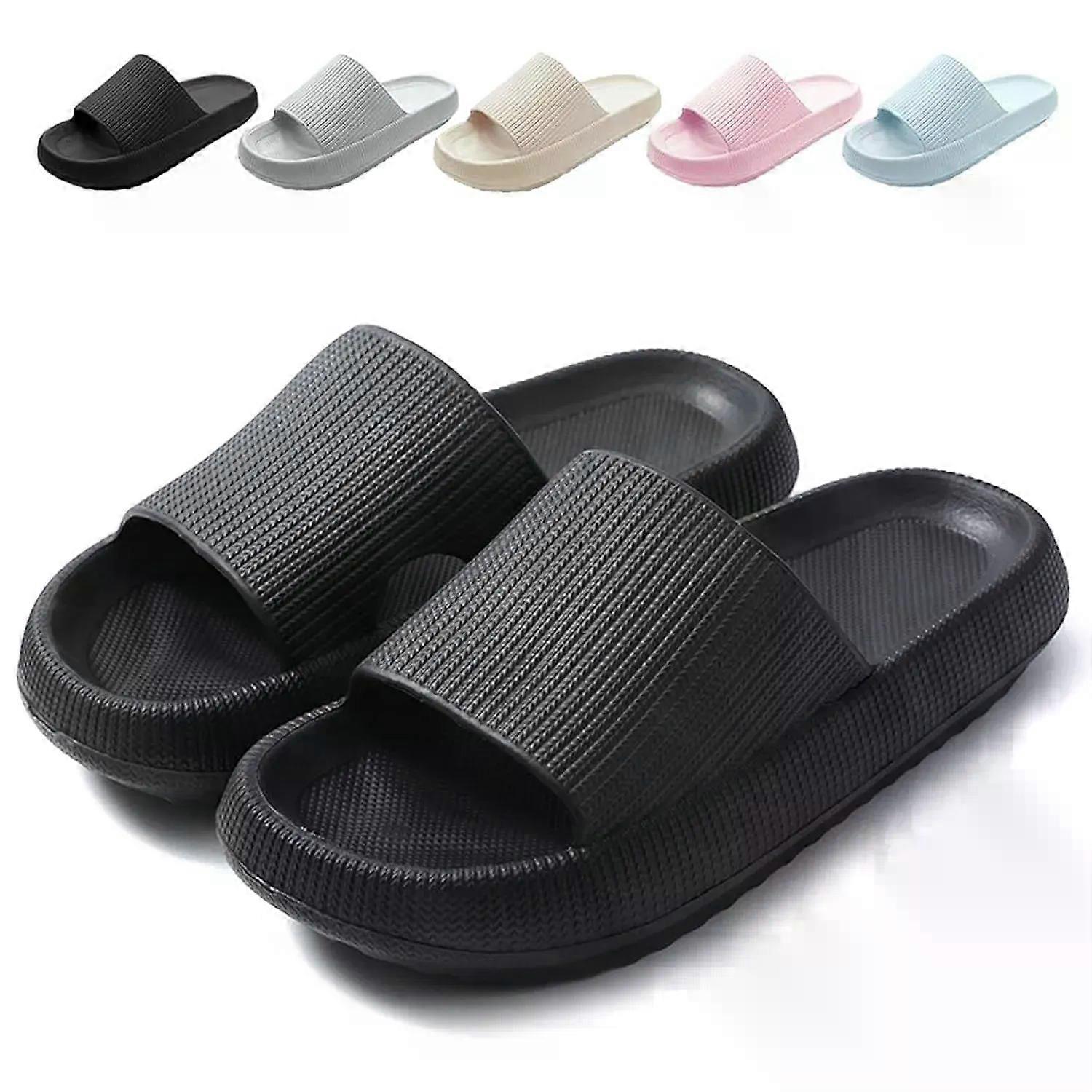 Men Cloud Pillow Sliders Super Soft Cozisliders Slippers Sliders Shower Pool Summer Flip Flop House Slides Indoor Outdoor