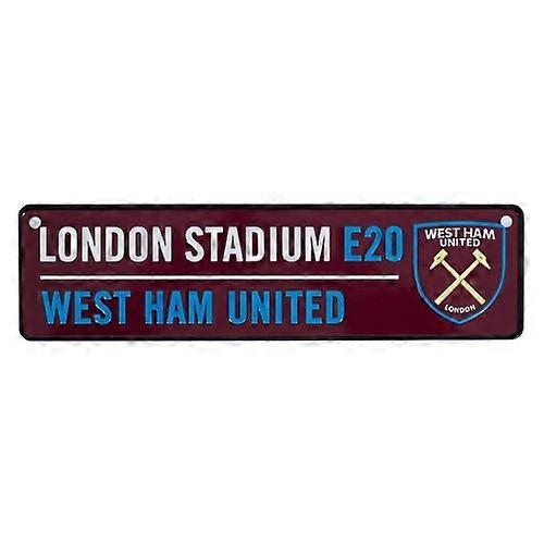 West Ham United FC Window Sign