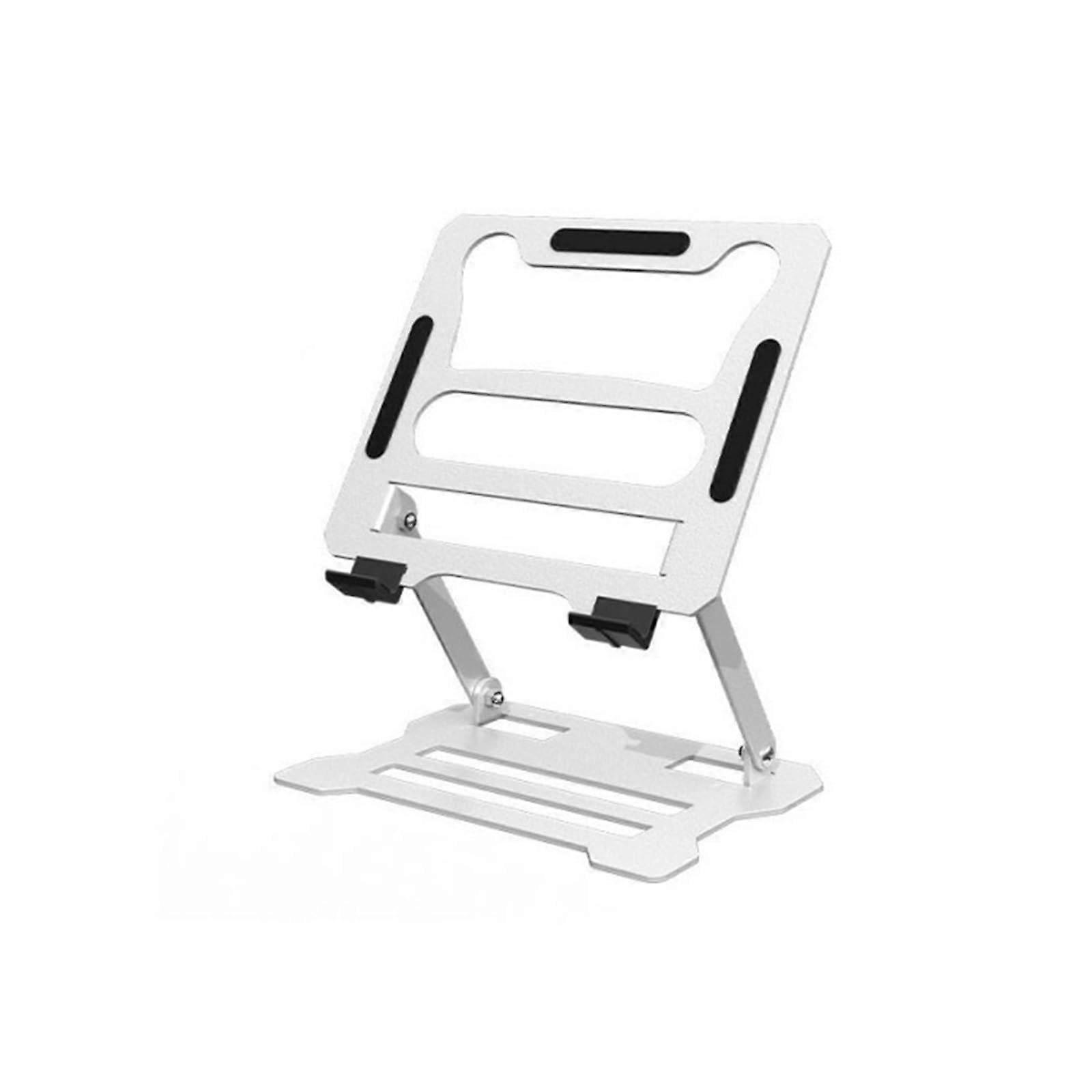 Laptop Stand Aluminum Alloy Computer Heat Dissipation Type Foldable Convenient Adjustable Storage and Stable Support Stand(Carbon steel-01)