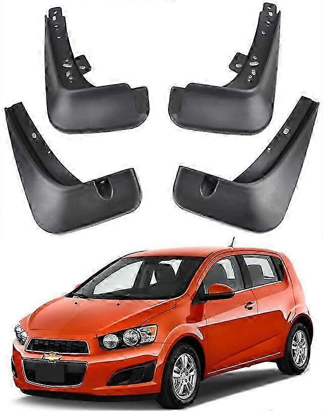 Set Splash Guards Mud Flaps 2012-2016 Chevrolet Sonic / Aveo Hatchback