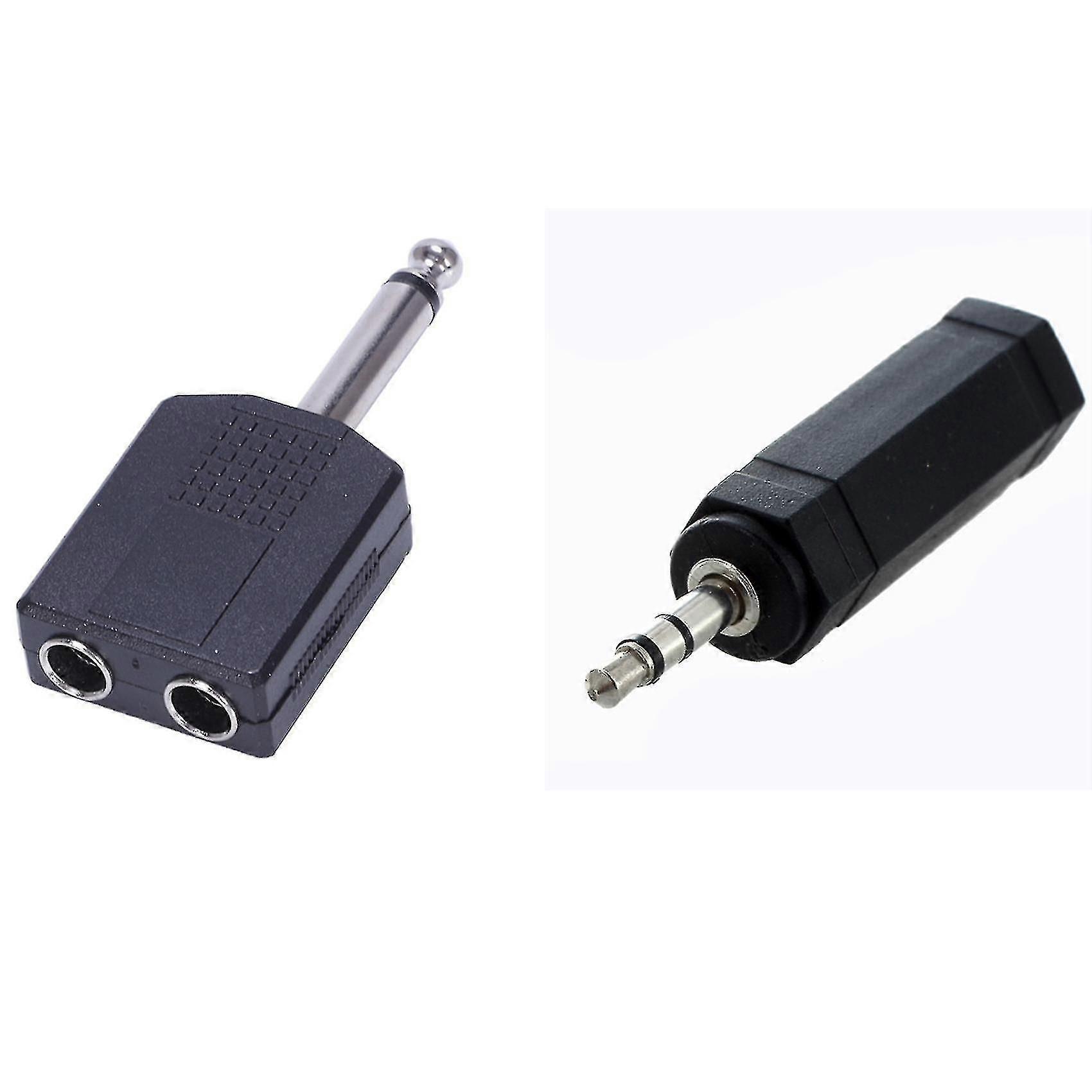 1/4 Inch Stereo Jack To 3.5mm Stereo Adapter
