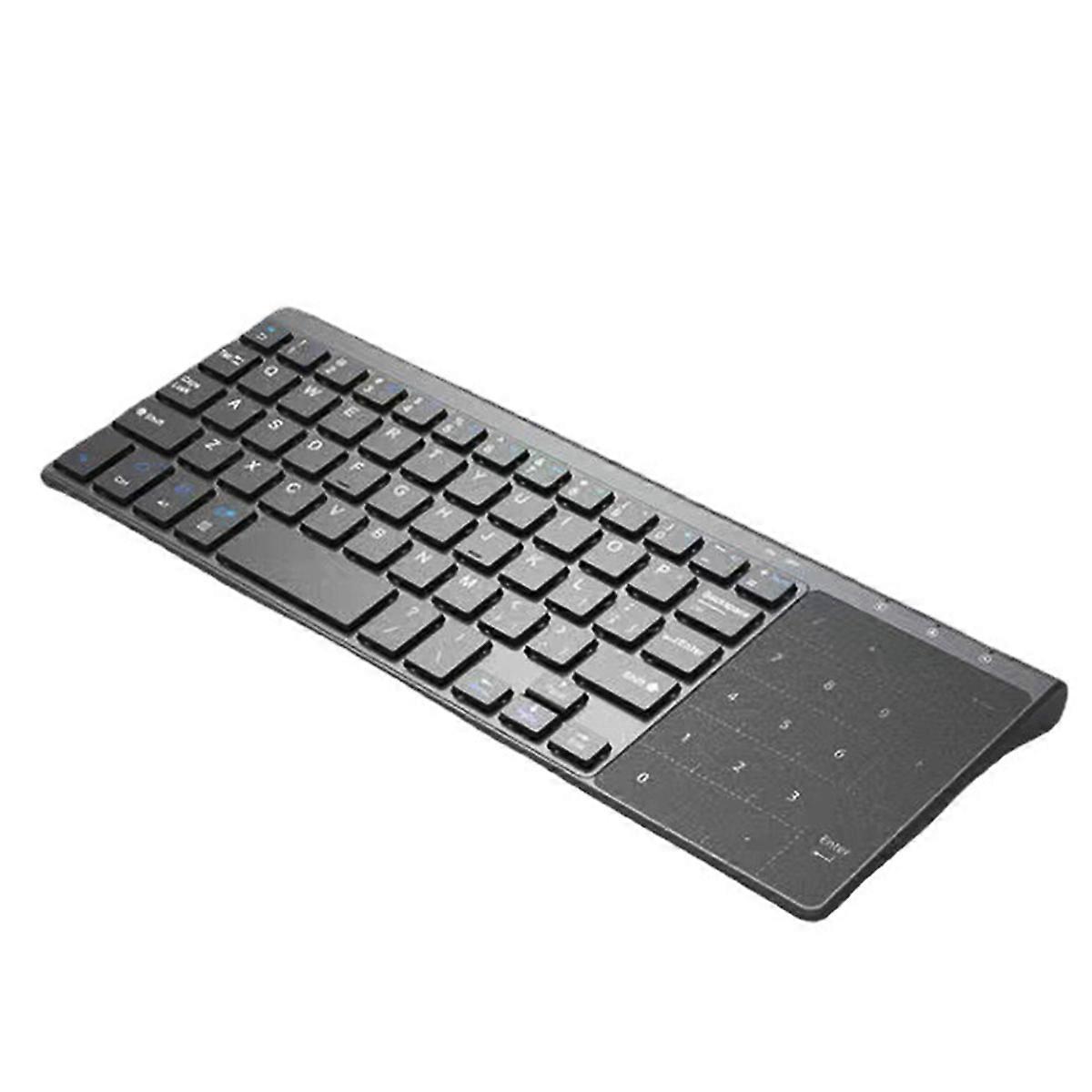 2.4G Wireless Touchpad Keyboard with 59 Keys Numeric Keypad Ultra