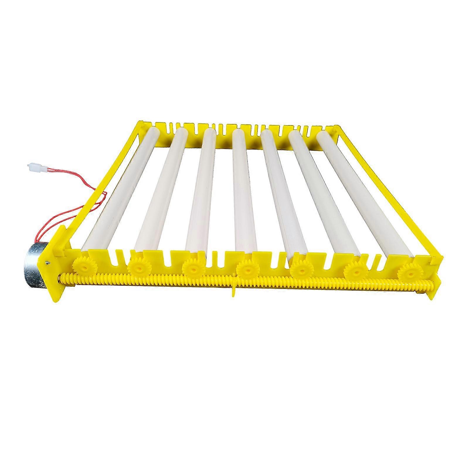 Egg Turning Tray, Egg Incubator Egg Turner Tray with Automatic Turning Motor for