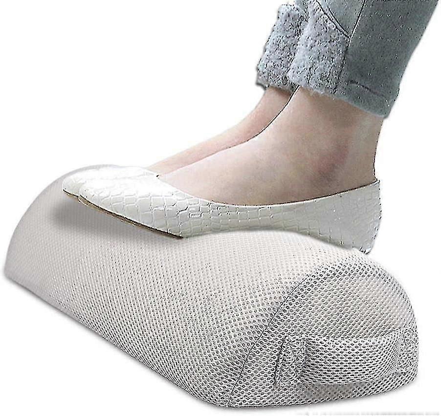 Footrest Pillow Under Desk, Half Cylinder Memory Foam Foot Stand With  Non-slip