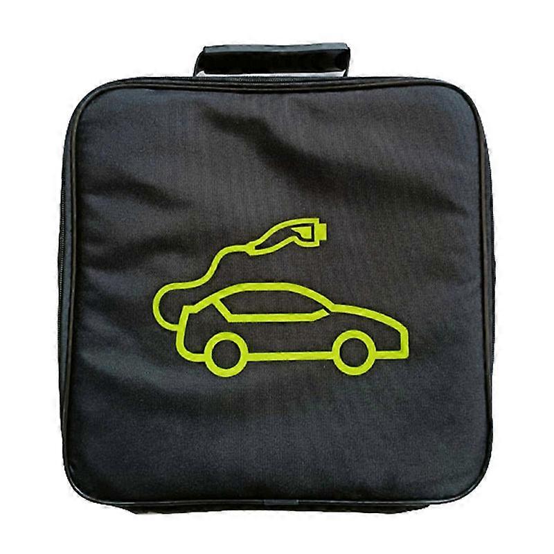 Cable Bag Jumper Cable Bag Durable Polyester Cable Bag Containers Black