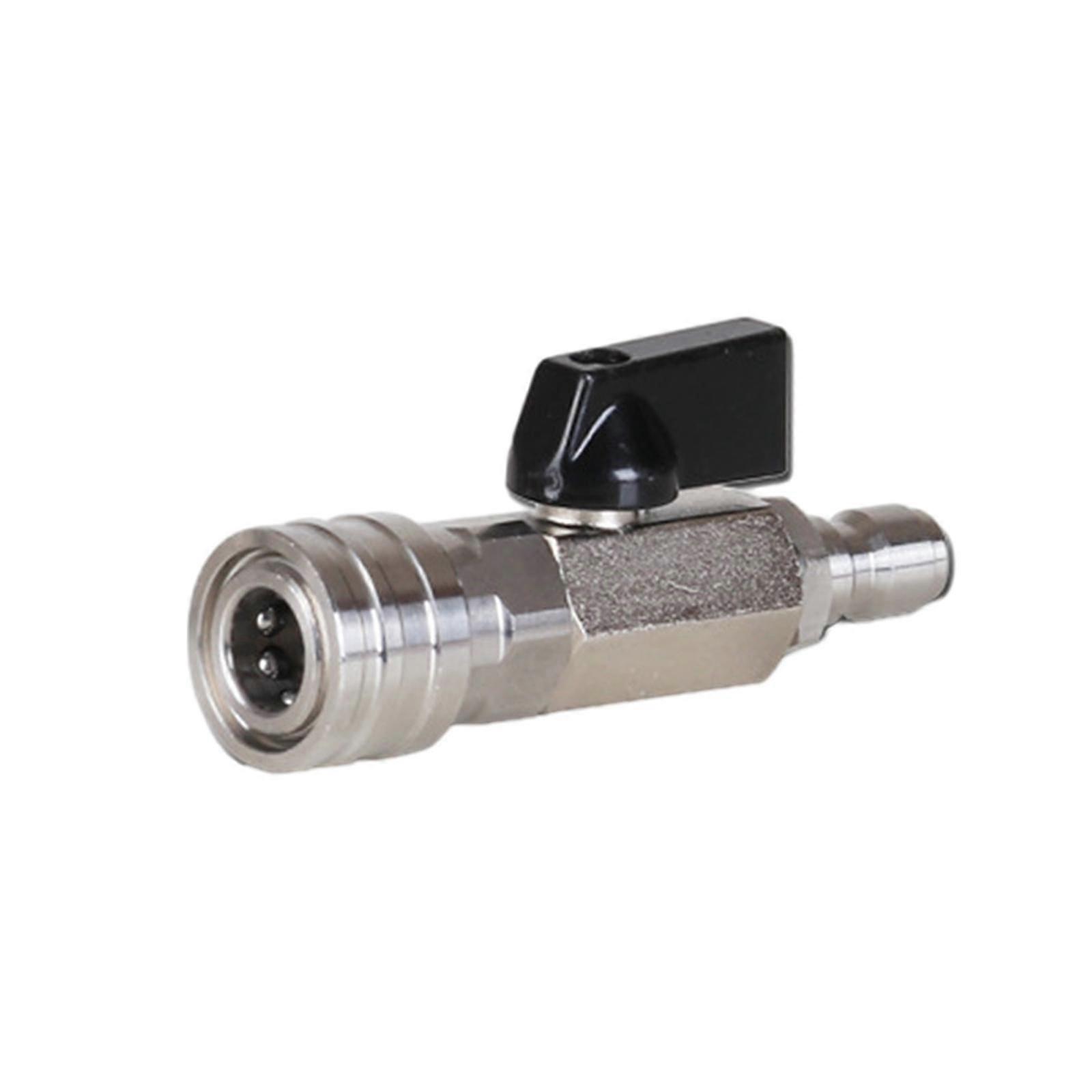 Practical High Pressure Washer Ball Valve Kits Quick Connector Ball Valve Switch