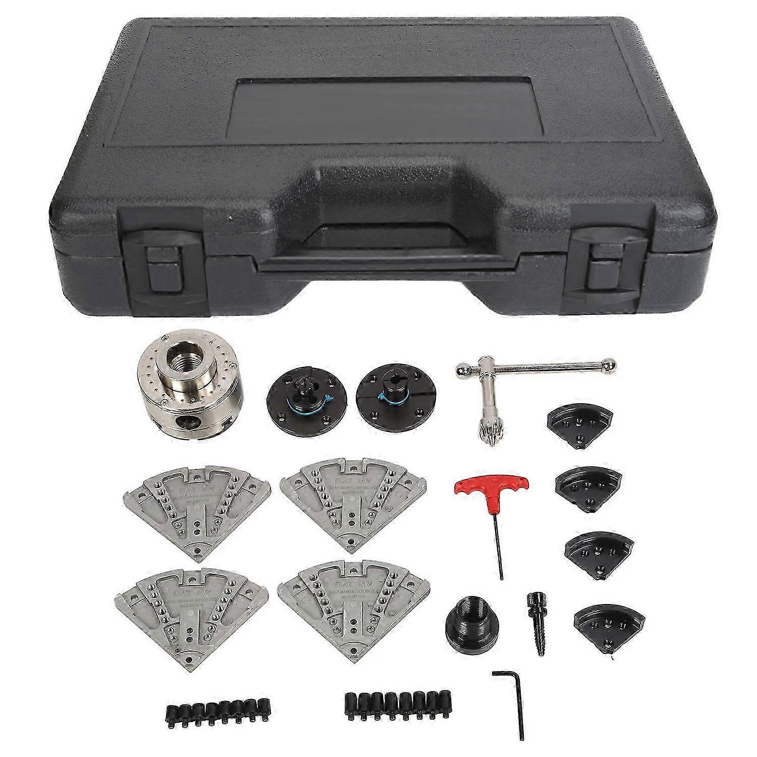 Lathe Chuck 3.75in 1inx8tpi Thread 4 Jaw Alloy Steel Wood Turning Chuck Set For Grinder Milling Dril