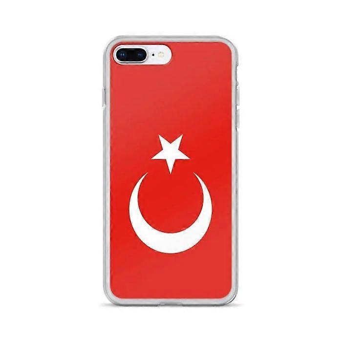 iPhone Case - Turkey Flag - iPhone 8 Plus - Flexible - Multicolor - Vertical