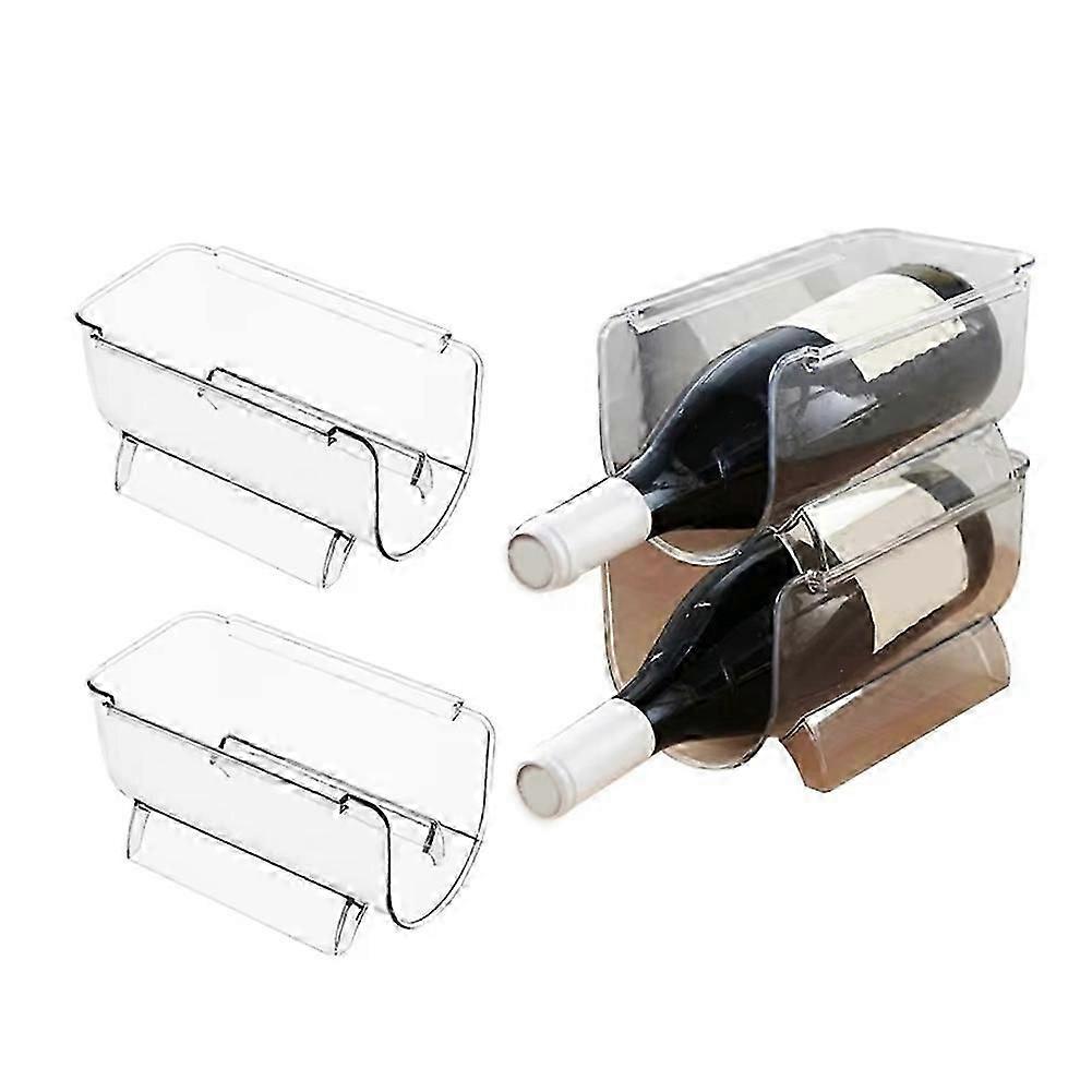 Refrigerator Organizer Wine Bottle Holder