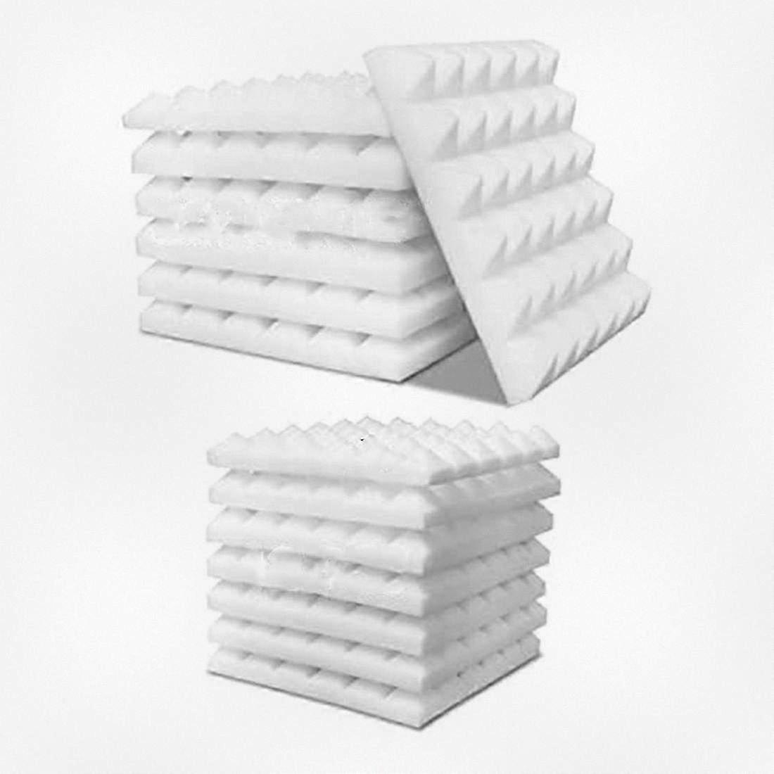 12 Pack Acoustic Panels, Soundproof Foam Panels for Music Studios, Wall Noise Reduction, Effective Sound Absorption Solutions