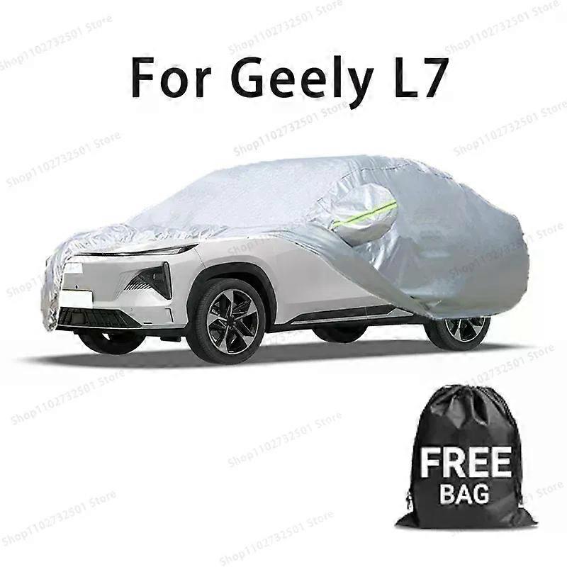Κάλυμμα αυτοκινήτου Για Geely L7 Πλήρες κάλυμμα Αδιάβροχο κάλυμμα προστασίας από τον ήλιο Αξεσουάρ αυτοκινήτων ανθεκτικά στις γρατσουνιές